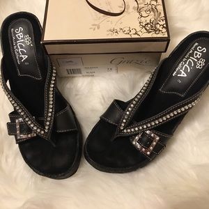 💫Sbicca size 7.5💫 wedge sandals. True to size ✨